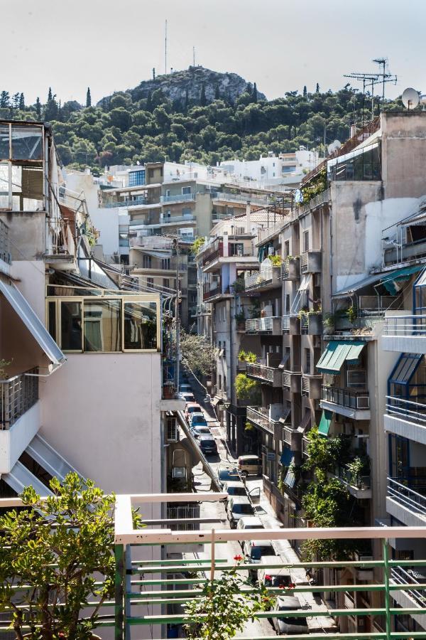 Bright Apt. With Lovely View In Lycabettus! Athens Exterior photo