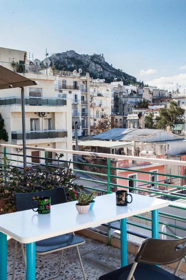 Bright Apt. With Lovely View In Lycabettus! Athens Exterior photo